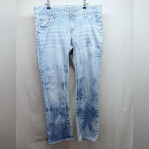 Maurices Bleach Dye Boot-Cut Jeans